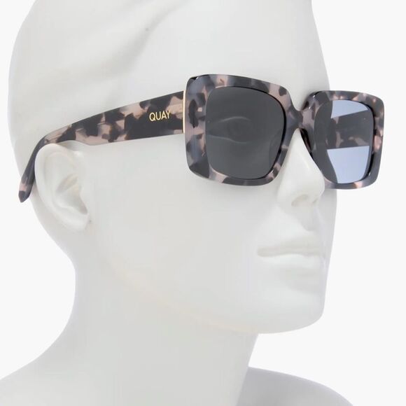 NWT Quay Total Vibe 53mm Square Sunglasses - Picture 3 of 9